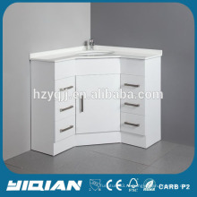 Hangzhou Factory Corner Furniture High Gloss White Lacquer Туалетная угловая мебель
